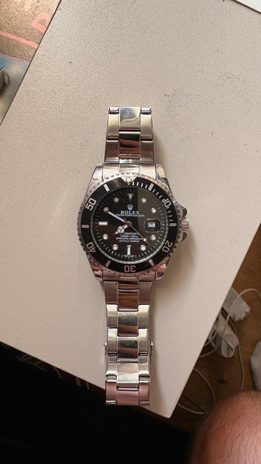 Rolex horloge, Ophalen of Verzenden, Zo goed als nieuw, Staal, Rolex