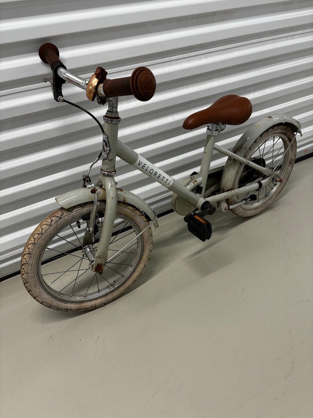Veloretti kinderfiets 16 inch - Opknapper, Ophalen, Gebruikt, Velgrem, 16 tot 20 inch