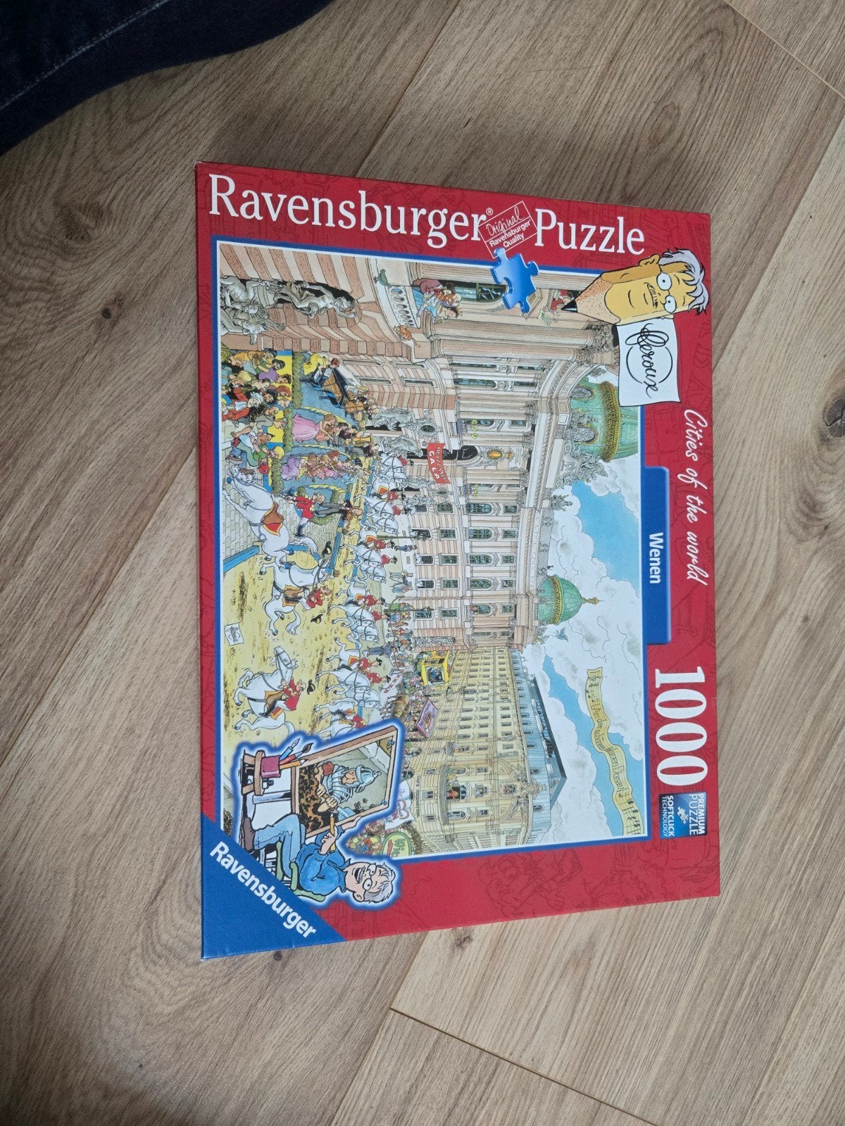 Ravensburger Cities of the World Wenen 1000 stukjes, Hobby en Vrije tijd, Ophalen of Verzenden, 500 t/m 1500 stukjes, Gebruikt