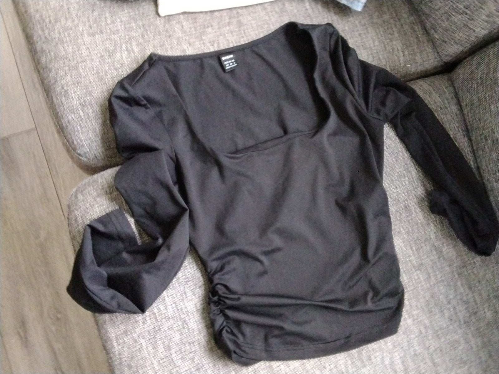 shirts, Ophalen of Verzenden, Zo goed als nieuw, Maat 34 (XS) of kleiner, Zwart