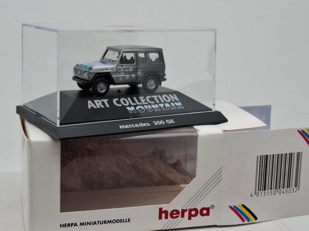 Mercedes Benz 300GE "Mountain" - Herpa 1/87 HO, Hobby en Vrije tijd, Modelauto's | 1:87, Zo goed als nieuw, Auto, Herpa, Verzenden