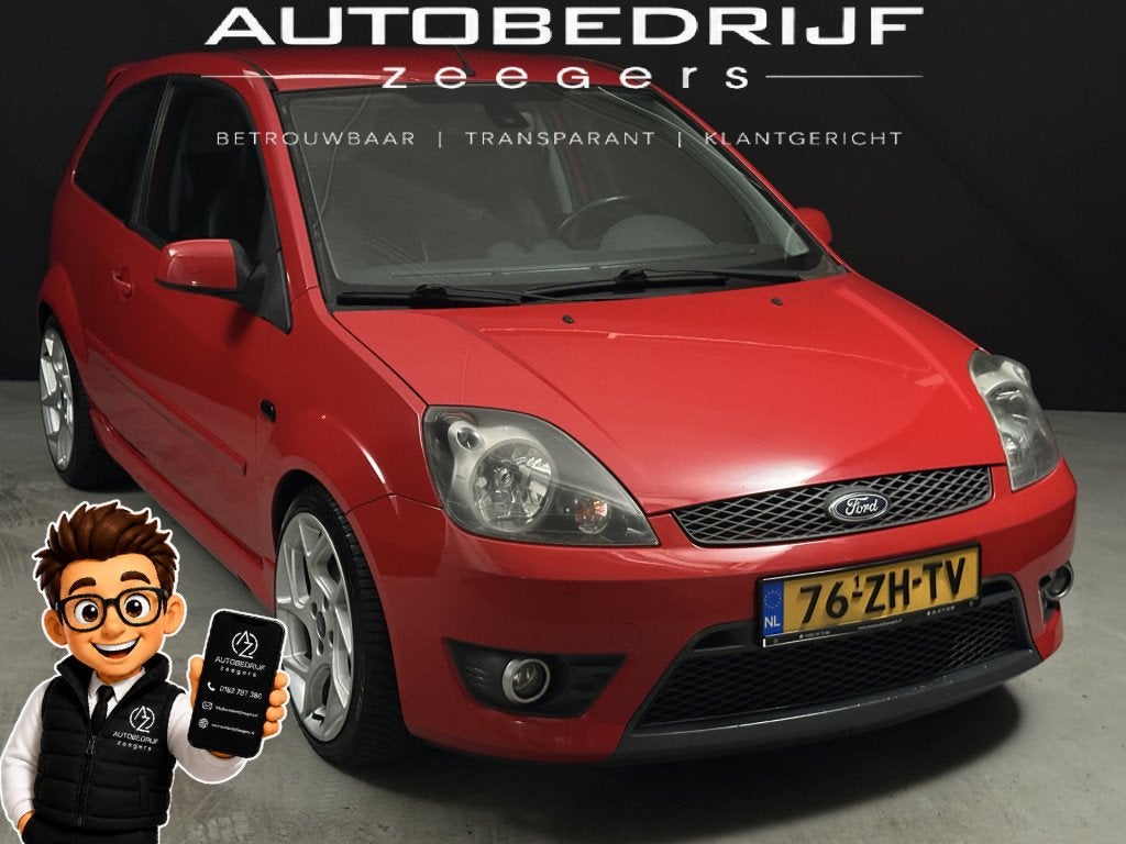 Ford Fiesta 2.0-16V ST *AC*Lage KM*NAP* (bj 2008), Voorwielaandrijving, Elektrische ramen, Gebruikt, 4 cilinders