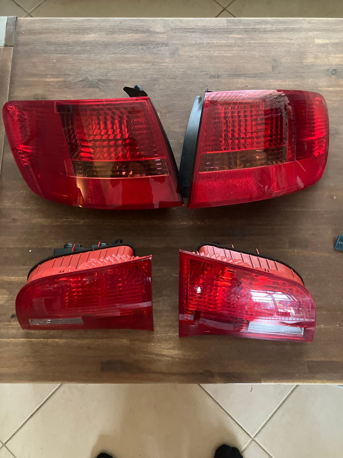 Achterlichten Audi A6 C6 4F avant (2004-2011) - Set van 4, Ophalen, Gebruikt, Audi