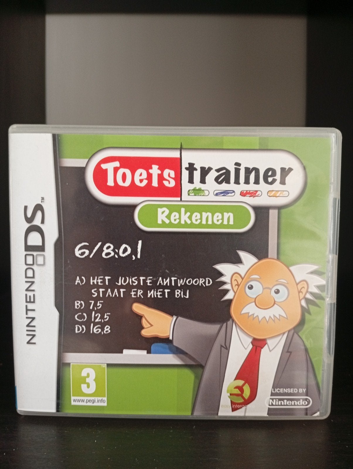 Toets Trainer Rekenen Nintendo DS - Oefen voor CITO-toets, Puzzel en Educatief, 1 speler, Ophalen of Verzenden, Zo goed als nieuw