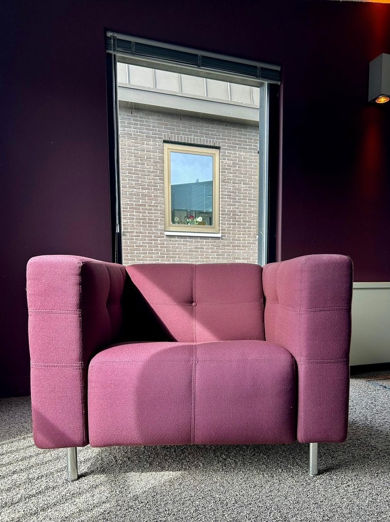 Jan des Bouvrie Gelderland 6111 fauteuil(s), apart of set, Huis en Inrichting, Fauteuils, Ophalen, 75 tot 100 cm, Zo goed als nieuw