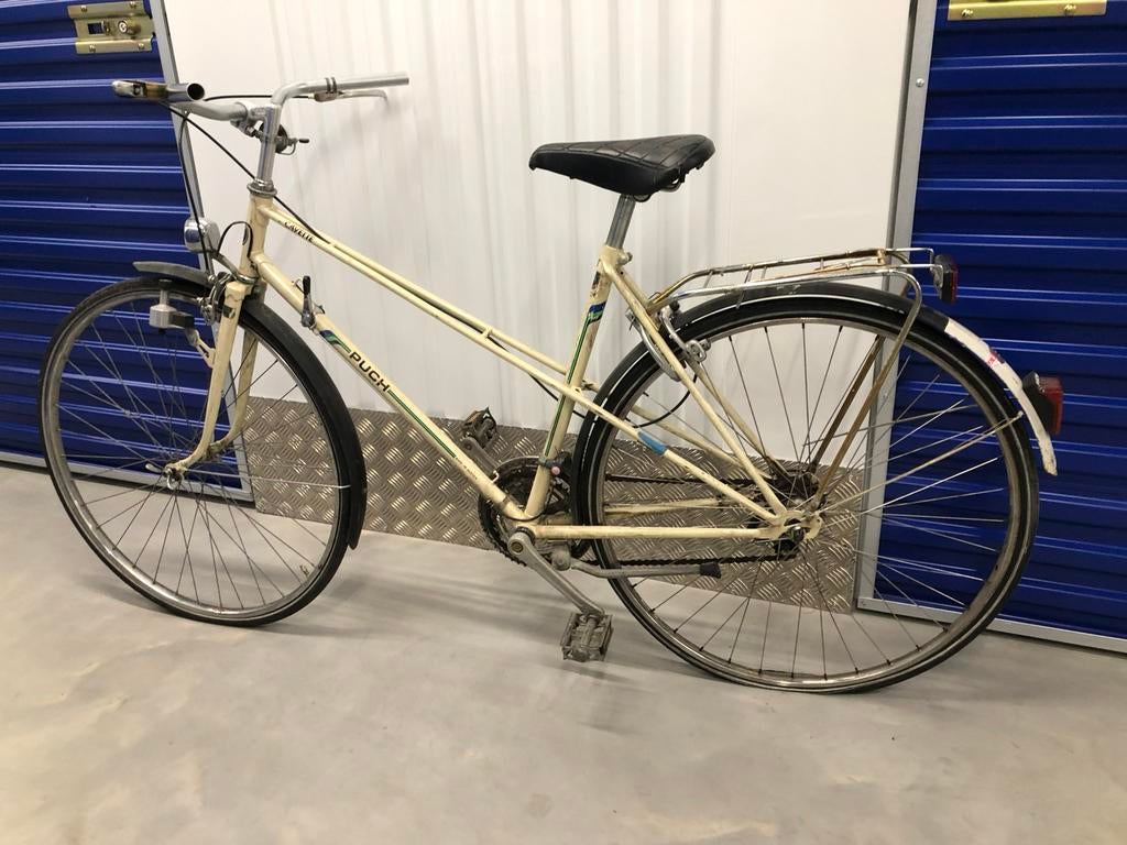 Puch Cavette damesfiets, Ophalen