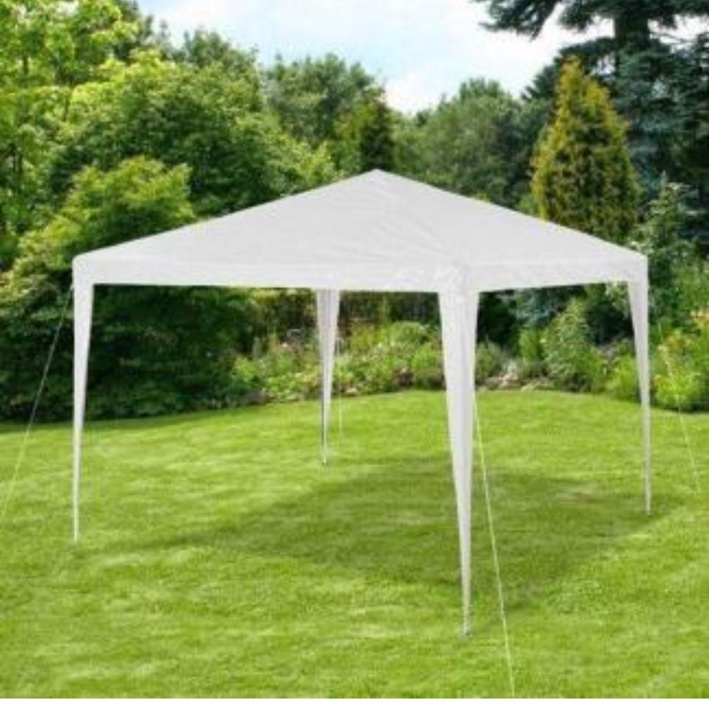 Feesttent Witte partytent 3 x 3 meter x 245 hoog, Ophalen of Verzenden, Zo goed als nieuw, Minder dan 5 meter