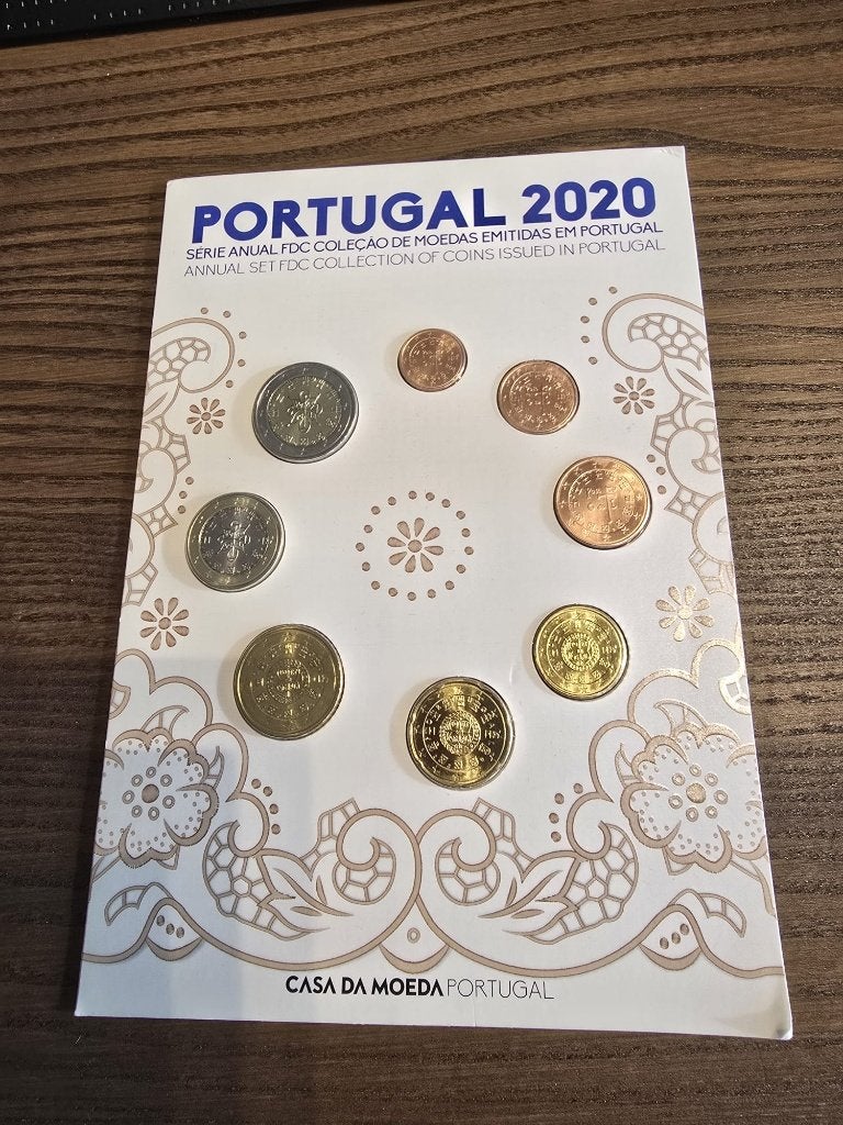 FDC set Portugal 2020, Ophalen of Verzenden, Portugal, 2 euro, Setje