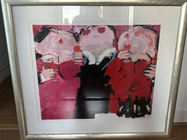Schilderij dikke dames Gerdine Duysens, Ophalen, Gebruikt, Oorspronkelijke maker, Schilderij