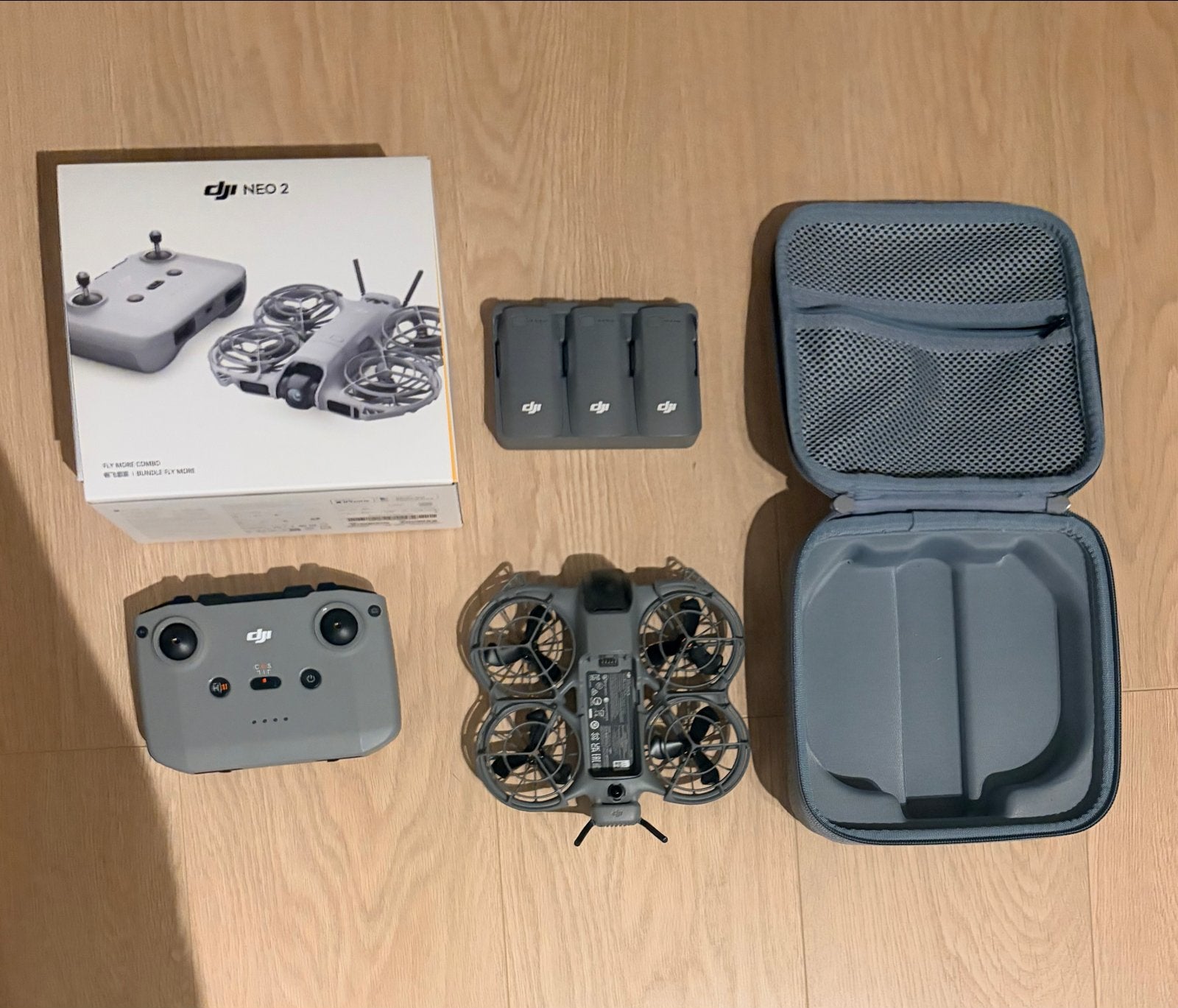 DJI NEO 2 Drone Fly More Combo - Zo goed als nieuw, Ophalen, Cameradrone, Extra accu('s), Zo goed als nieuw