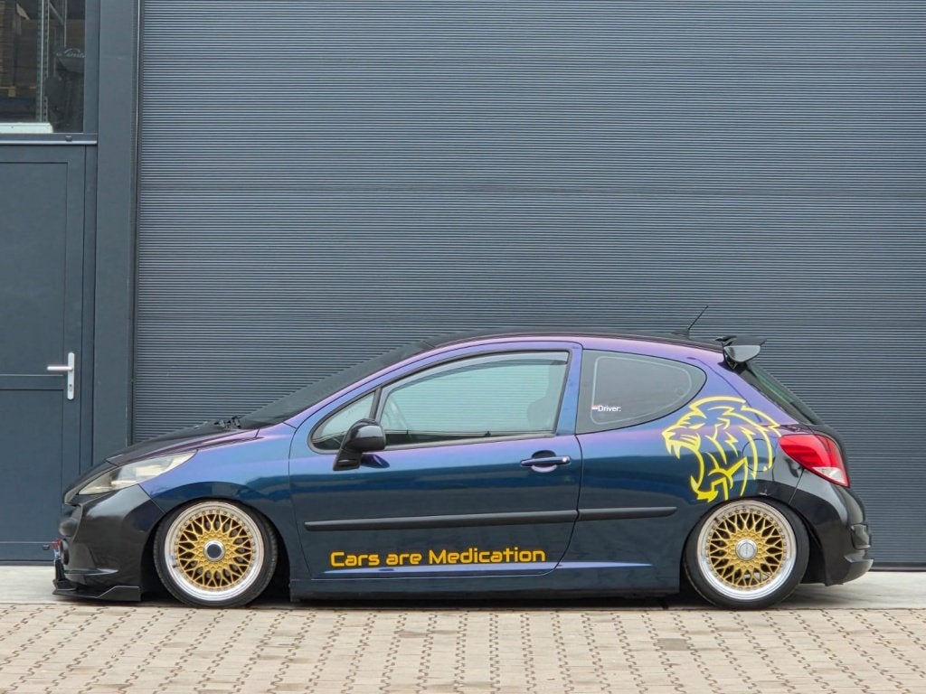 Peugeot 207 1.6-16V XS Pack SHOWCAR, AIR-RIDE, NEON, WOOFER!, Auto's, Voorwielaandrijving, Gebruikt, 4 cilinders, 1188 kg