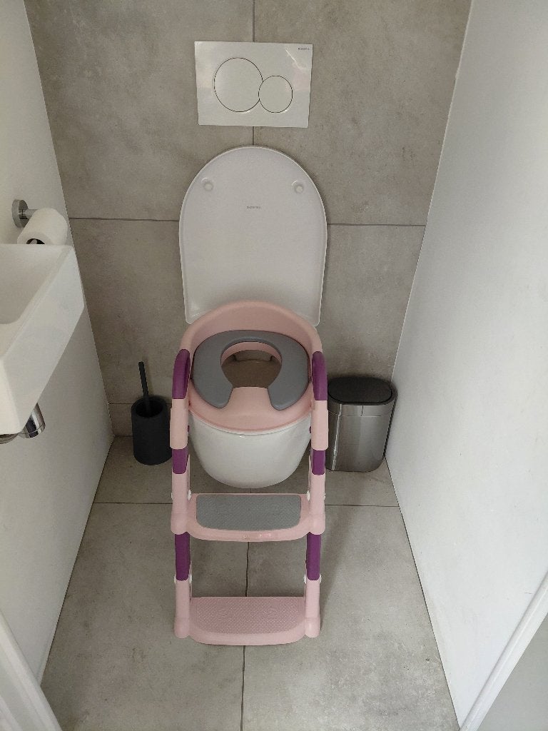 Wc verkleiner+trap, potje, 2 losse wc verkleiners, opstapje, Ophalen of Verzenden, Gebruikt