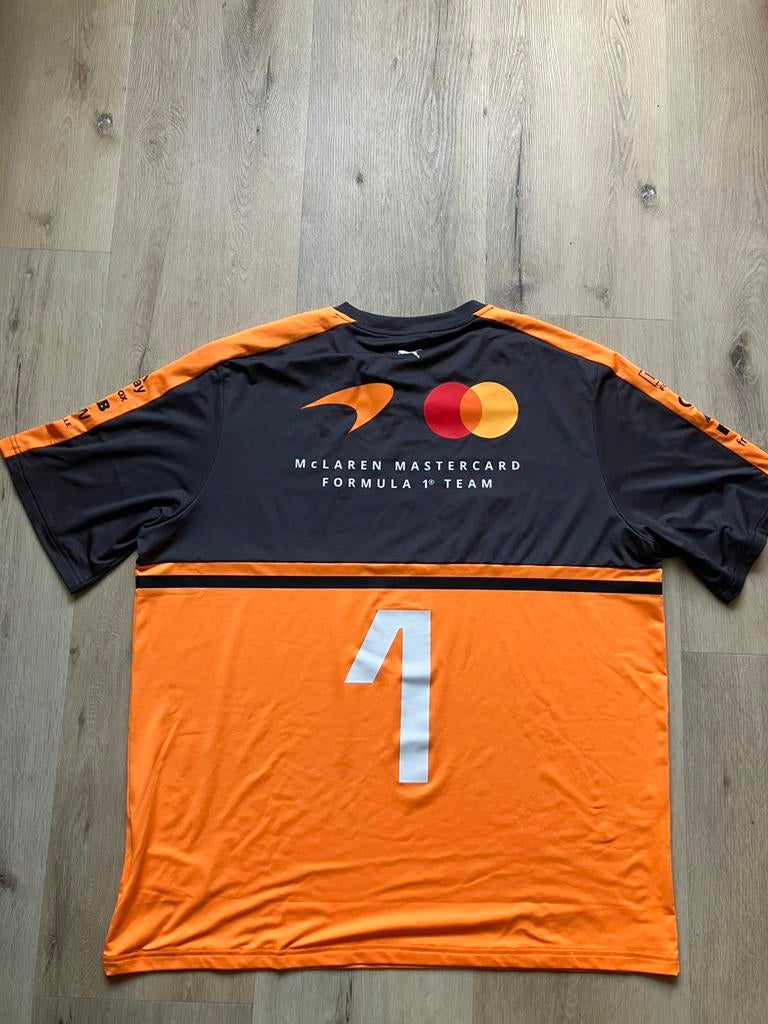 Nieuw officieel F1-shirt MacLaren Norris maat xl, Ophalen of Verzenden, Nieuw, Maat 56/58 (XL), Overige typen