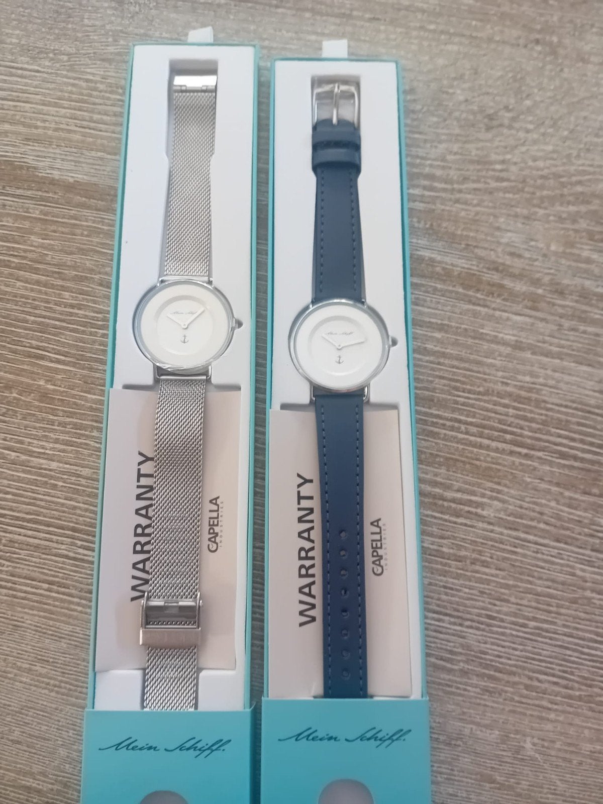 Nieuwe Mein Schiff horloges - set van 2, Ophalen