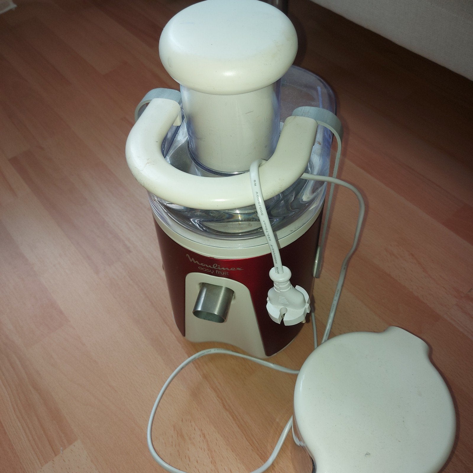 Moulinex Sapcentrifuge - Easy Fruit, Ophalen, Gebruikt, Elektrisch, Sapcentrifuge