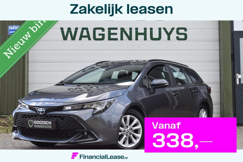 Toyota Corolla Touring Sports Hybrid 140 Active | Camera | N, Auto's, Toyota, Bedrijf, Lease, Financial lease, Corolla, ABS, Achteruitrijcamera