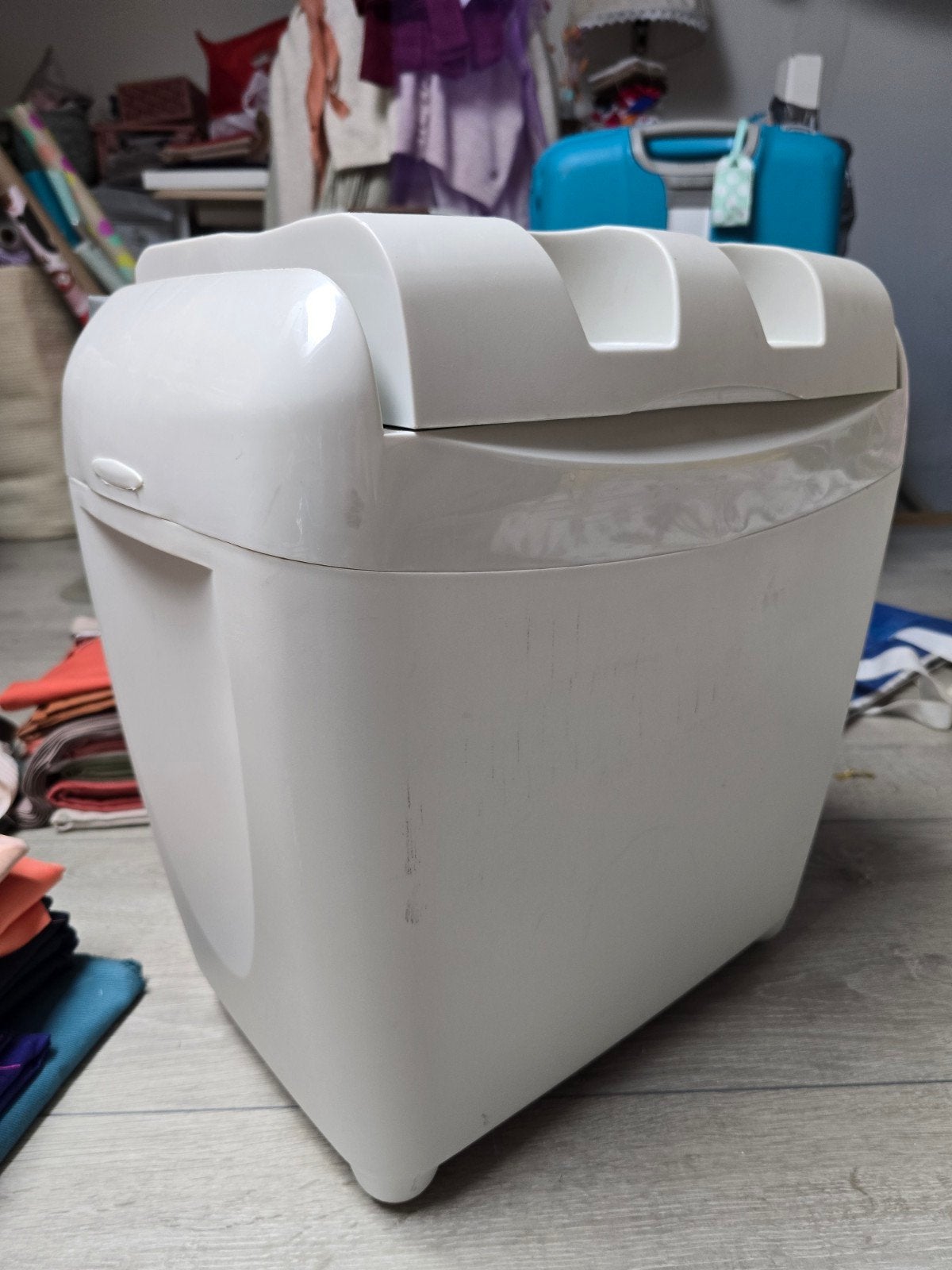 Quigg Koelbox 12V/230V - Ideaal voor onderweg en thuis, Ophalen, Gebruikt, Koelbox, Elektrisch