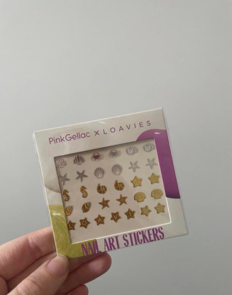 Pink Gellac x Loavies Nail Art Stickers Nieuw, Ophalen of Verzenden, Nieuw, Overige typen