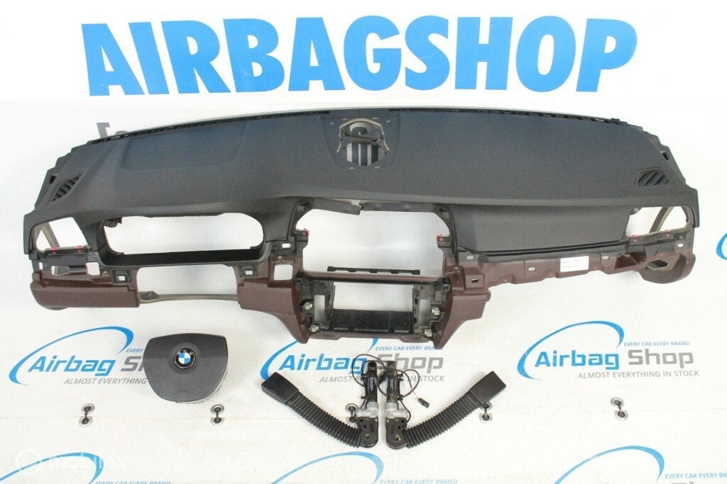 Airbag set -  Dashboard bruin BMW 5 serie F10 (2009-2017), Gebruikt, Ophalen of Verzenden