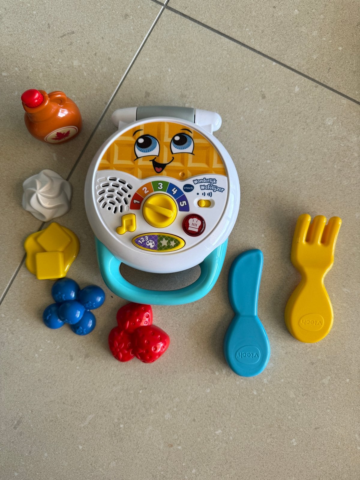 VTech Wafelpret Wafelijzer Speelset, Kinderen en Baby's, Speelgoed | Overig, Ophalen, Zo goed als nieuw, Jongen of Meisje