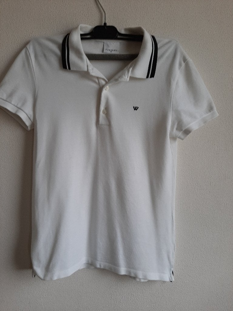 Pure White wit poloshirt XS als nieuw, Wit, Ophalen of Verzenden, Maat 46 (S) of kleiner, PUREWHITE
