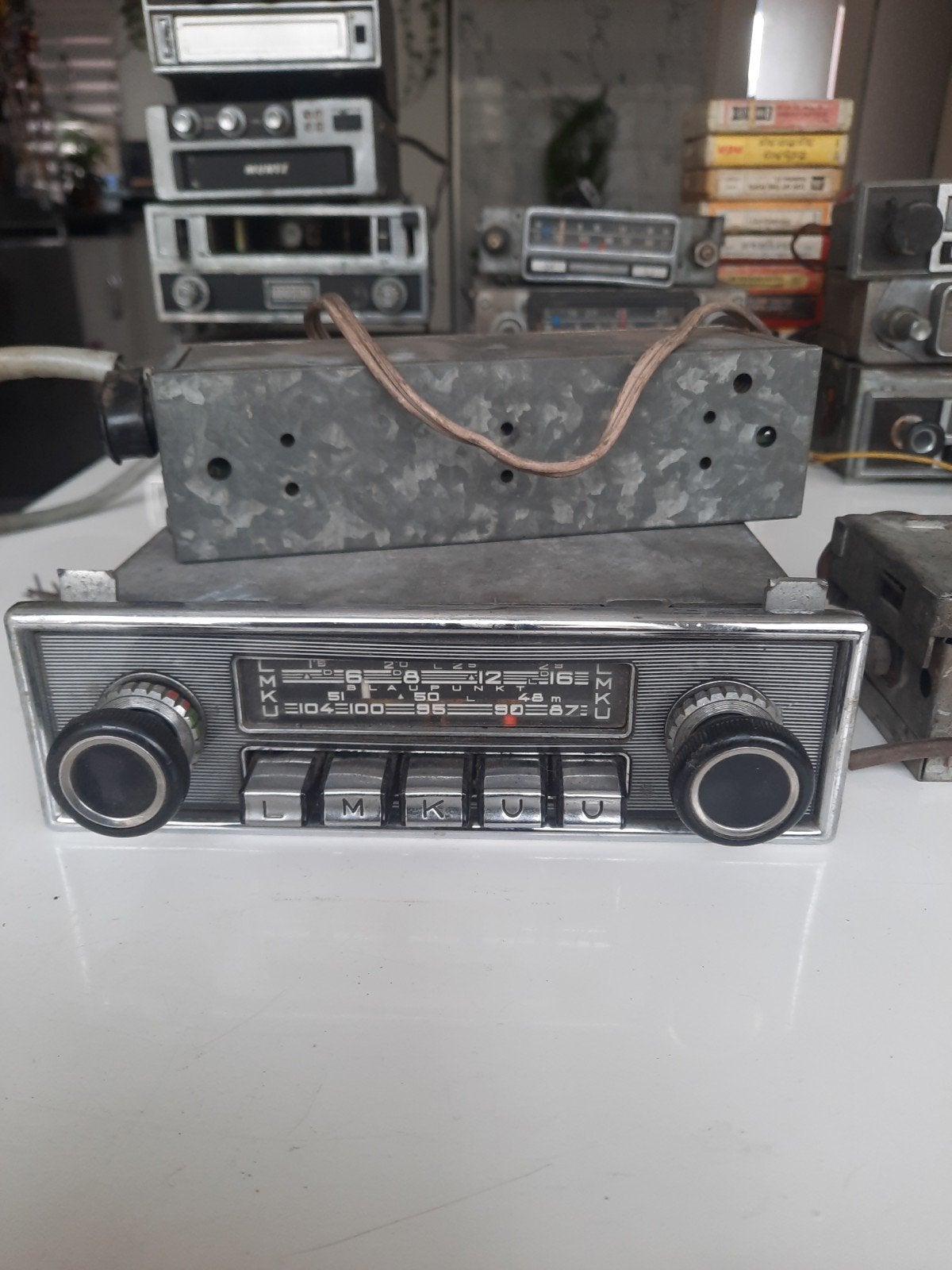autoradio's jaren 60 en 70,en 8 track, Ophalen of Verzenden, Gebruikt