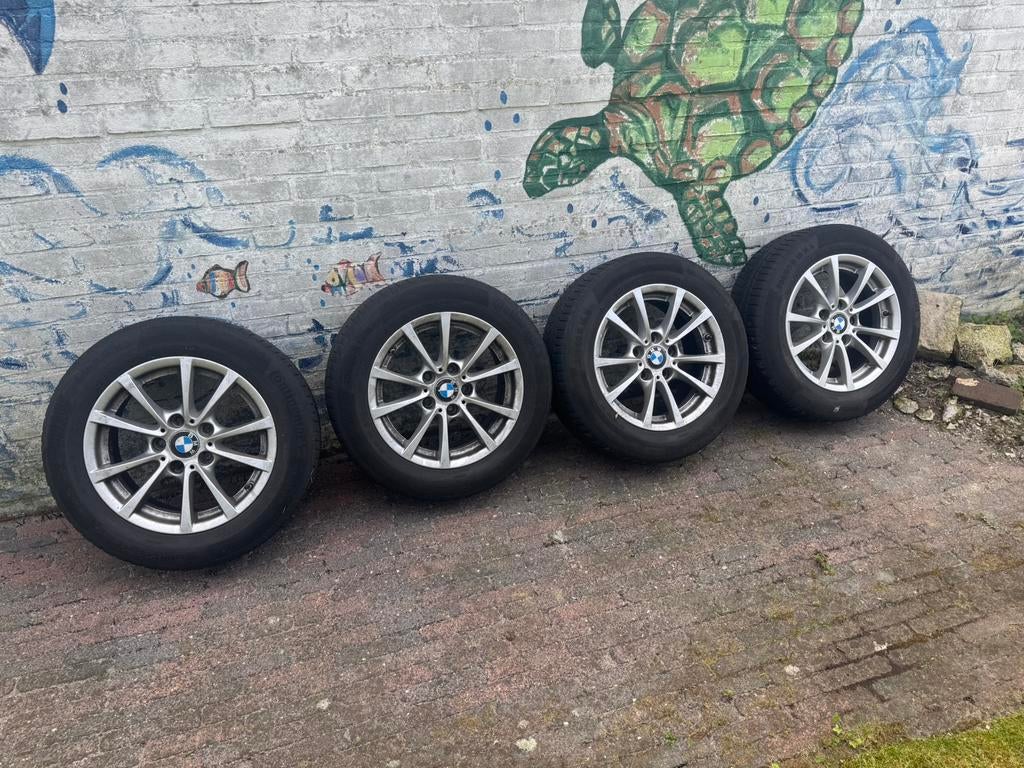 Bmw 16 inch winter wielen set, Ophalen, 16 inch, Banden en Velgen, 205 mm