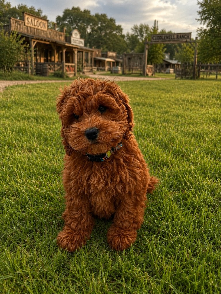 MINI Labradoodle CUDDLEWELLRANCH ❤️mogen nu verhuizen❤️, Parvo, Overige rassen, 8 tot 15 weken, Meerdere