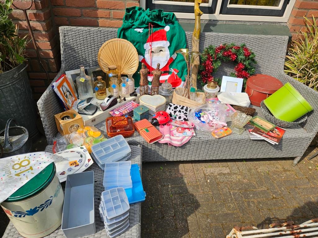 Hele partij rommelmarkt spullen/rommelmarkt spullen partij, Diversen, Rommelmarktspullen, Ophalen