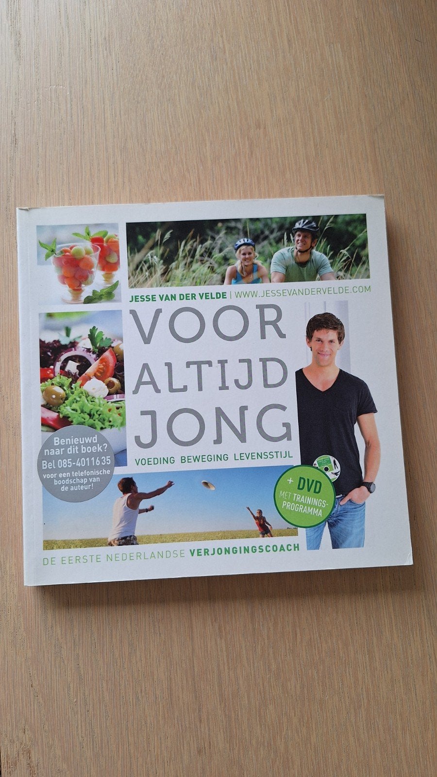 Voor Altijd Jong - Jesse van der Velde, Boeken, Ophalen of Verzenden, Zo goed als nieuw, Gezondheid en Conditie, Jesse van der Velde