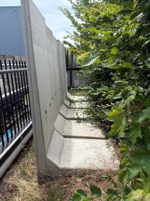 Nieuwe keerwanden 5 stuks Hoog 3 meter, Ophalen, Nieuw