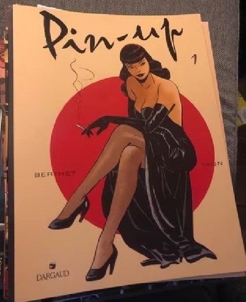 pin-up 1 berthet k2, Boeken, Eén stripboek, Ophalen of Verzenden, Zo goed als nieuw
