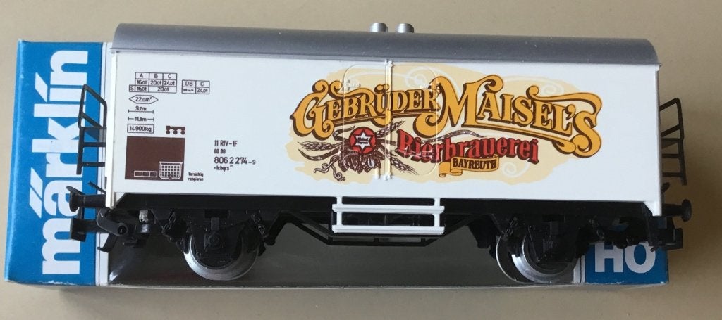 MäRKLIN HO # 4415.84018 Gebrüder Maisels Bierbrauerei N ORK, Wisselstroom, Ophalen of Verzenden, Märklin, Nieuw