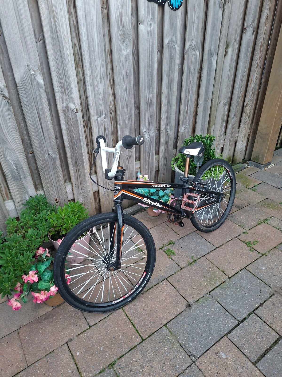 Meybo Holeshot 495 Expert BMX Racefiets (20 x 1 3/8), Fietsen en Brommers, Ophalen, Gebruikt, Staal, Velgrem