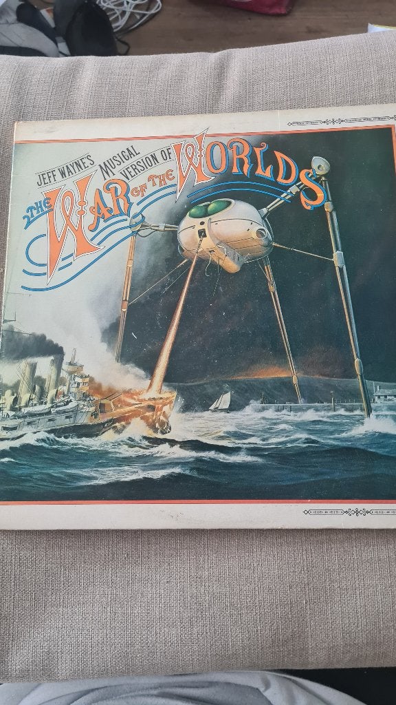 Jeff Wayne's Musical Version of The War of the Worlds LP, Rock, Gebruikt, Ophalen of Verzenden, 12 inch