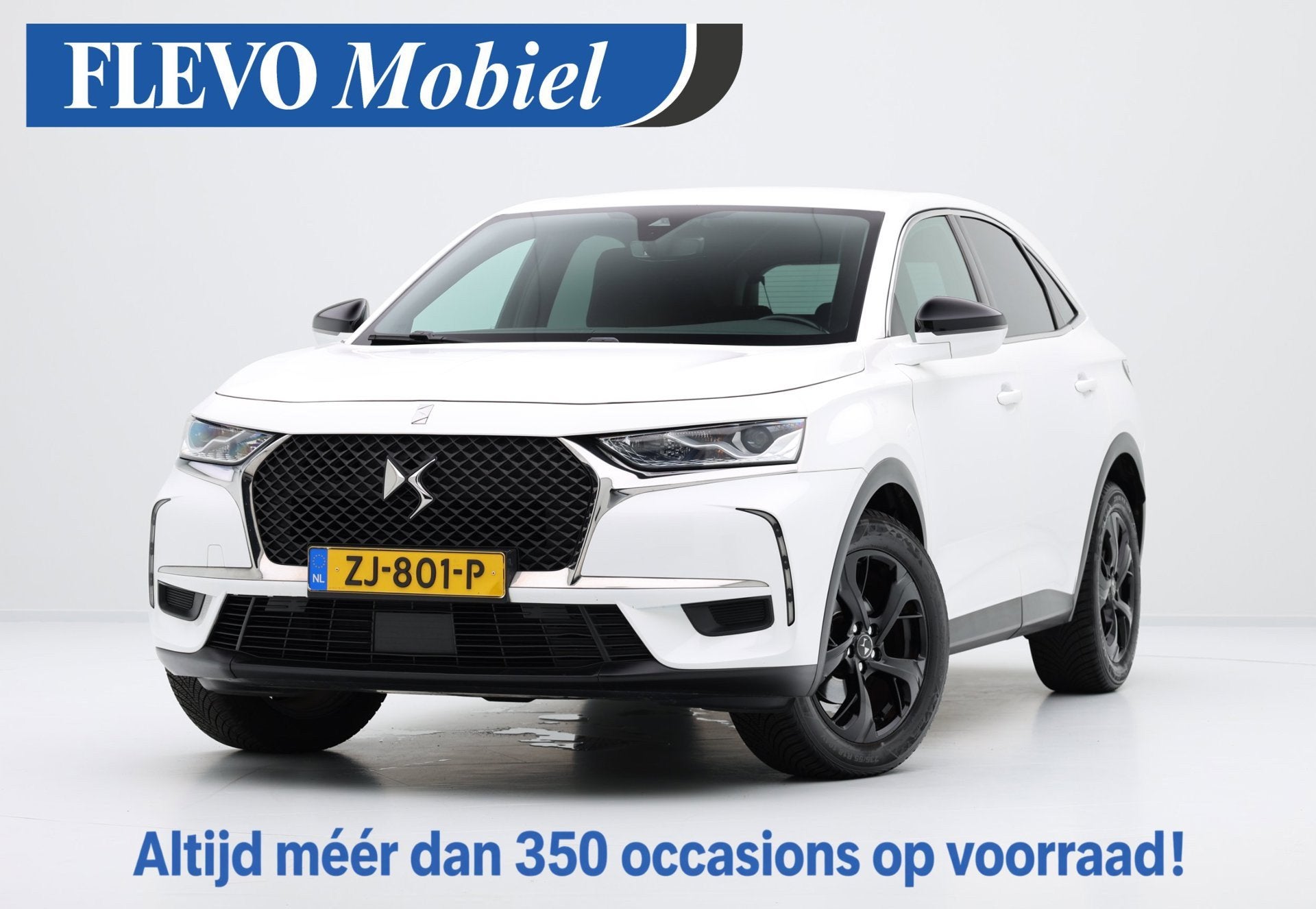 DS 7 Crossback 1.6 PureTech Be Chic|LED|trekhaak|dealeronder, Auto's, Euro 6, 181 pk, Wit, Origineel Nederlands