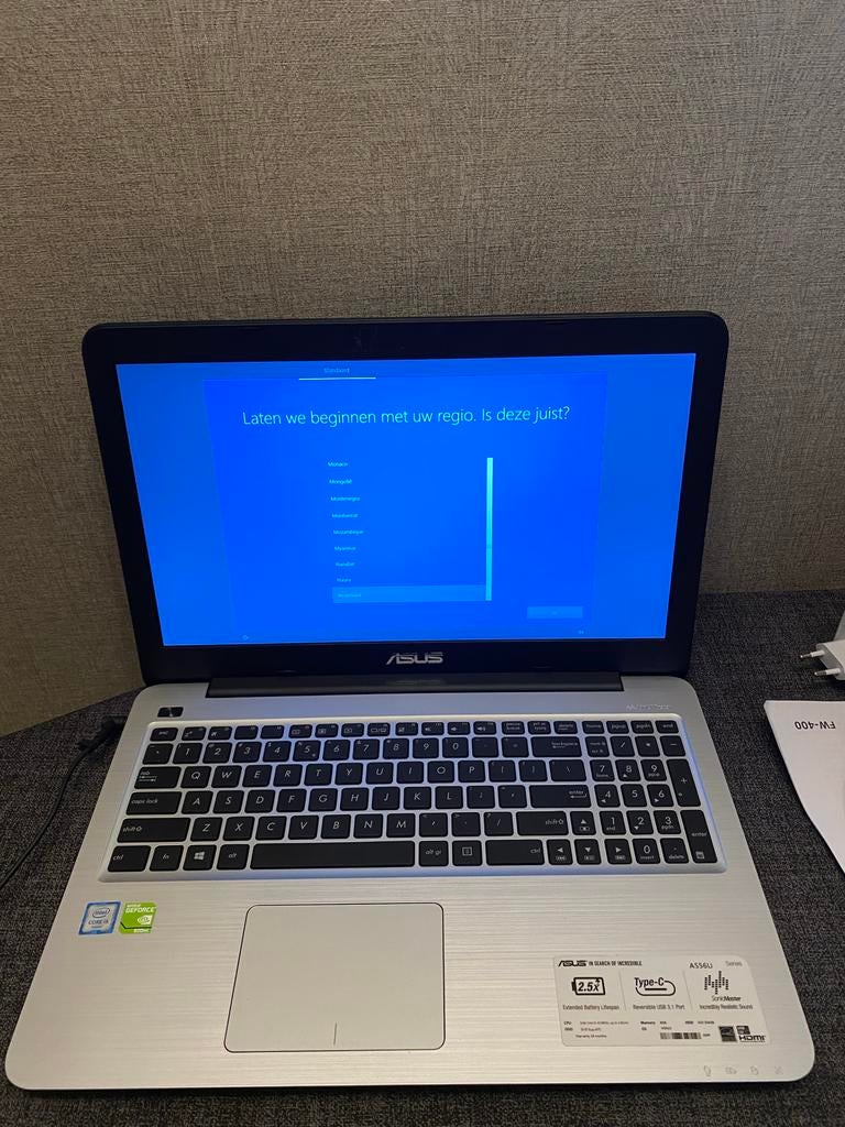 ASUS A556U Laptop - Intel i5, 8GB RAM, 256GB SSD, Computers en Software, Windows Laptops, Gebruikt, Ophalen of Verzenden