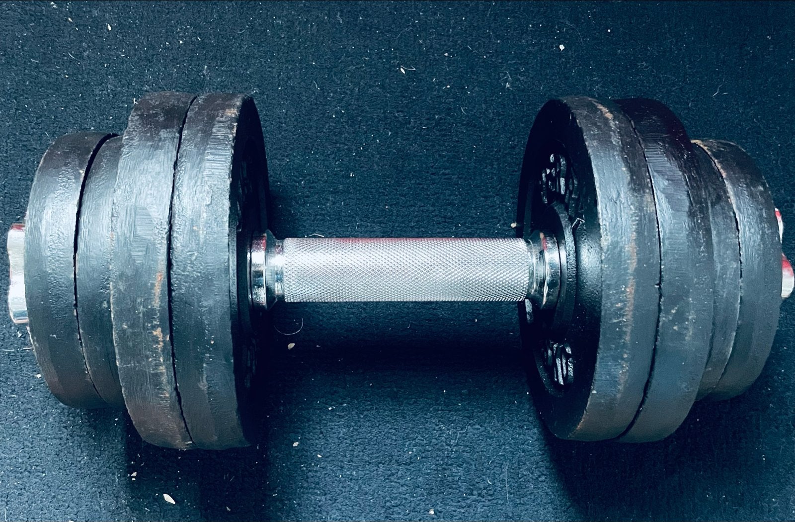 Verstelbare Dumbbell met Gewichten - Ideaal voor Krachttrain, Sport en Fitness, Fitnessmaterialen, Ophalen of Verzenden, Gebruikt