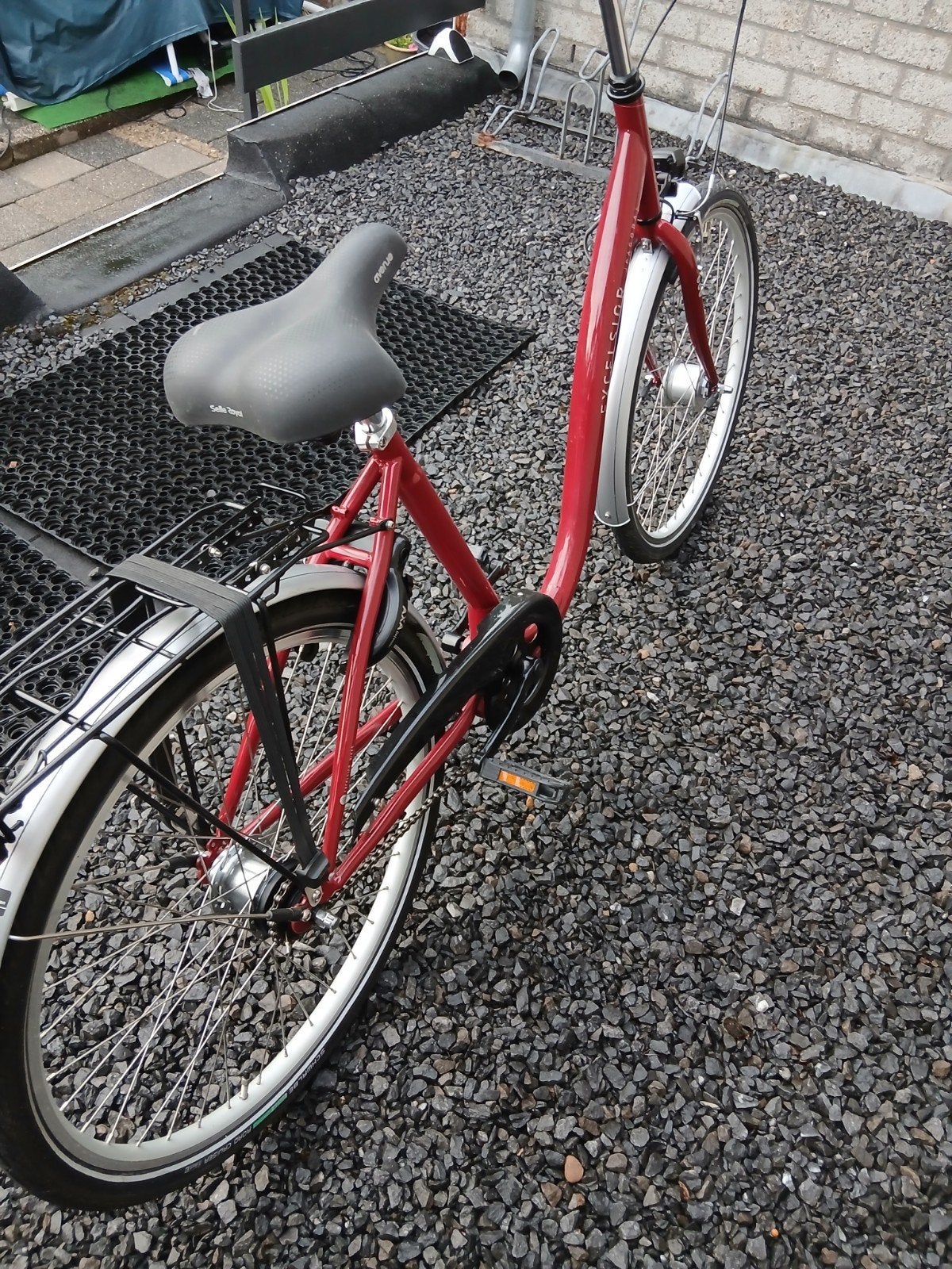 Zeer nette Excelsior damesfiets met lage instap, Overige merken, Terugtraprem, Versnellingen, Ophalen of Verzenden