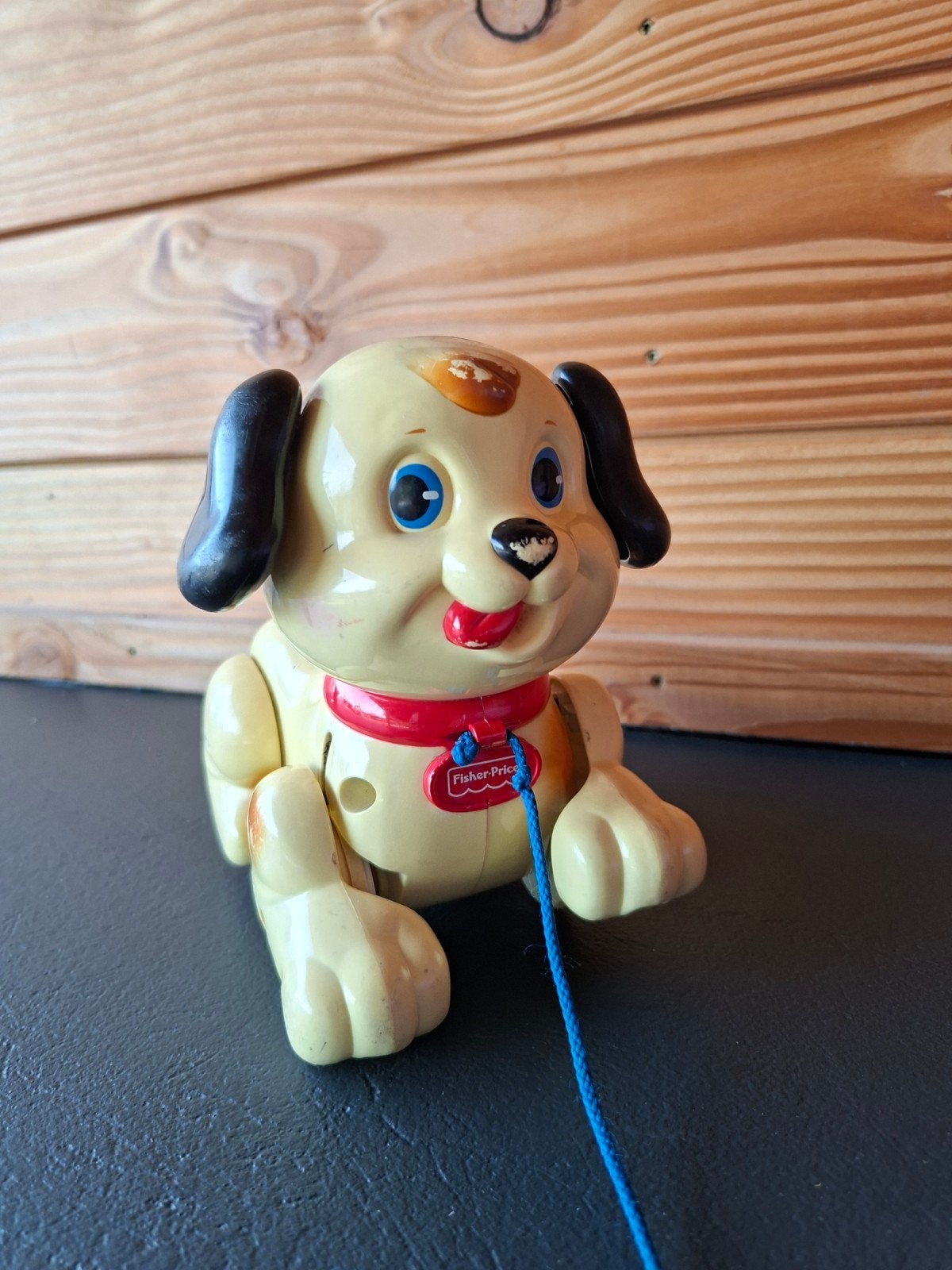 Vintage Fisher-Price Snoopy Duw- of Trekspeelgoed, Ophalen of Verzenden, Gebruikt, Duw- of Trekspeelgoed