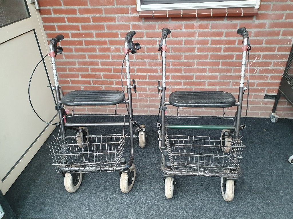 rollator, Ophalen, Opvouwbaar, Gebruikt