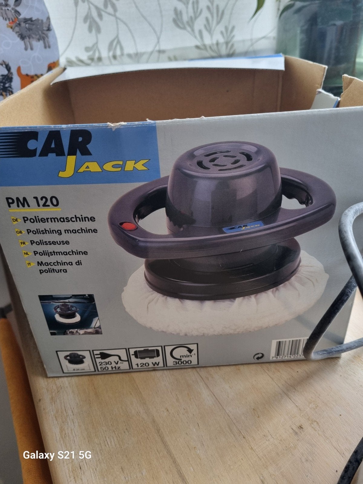 Car Jack PM 120 Auto Boenmachine - Werkt prima!, Auto diversen, Ophalen