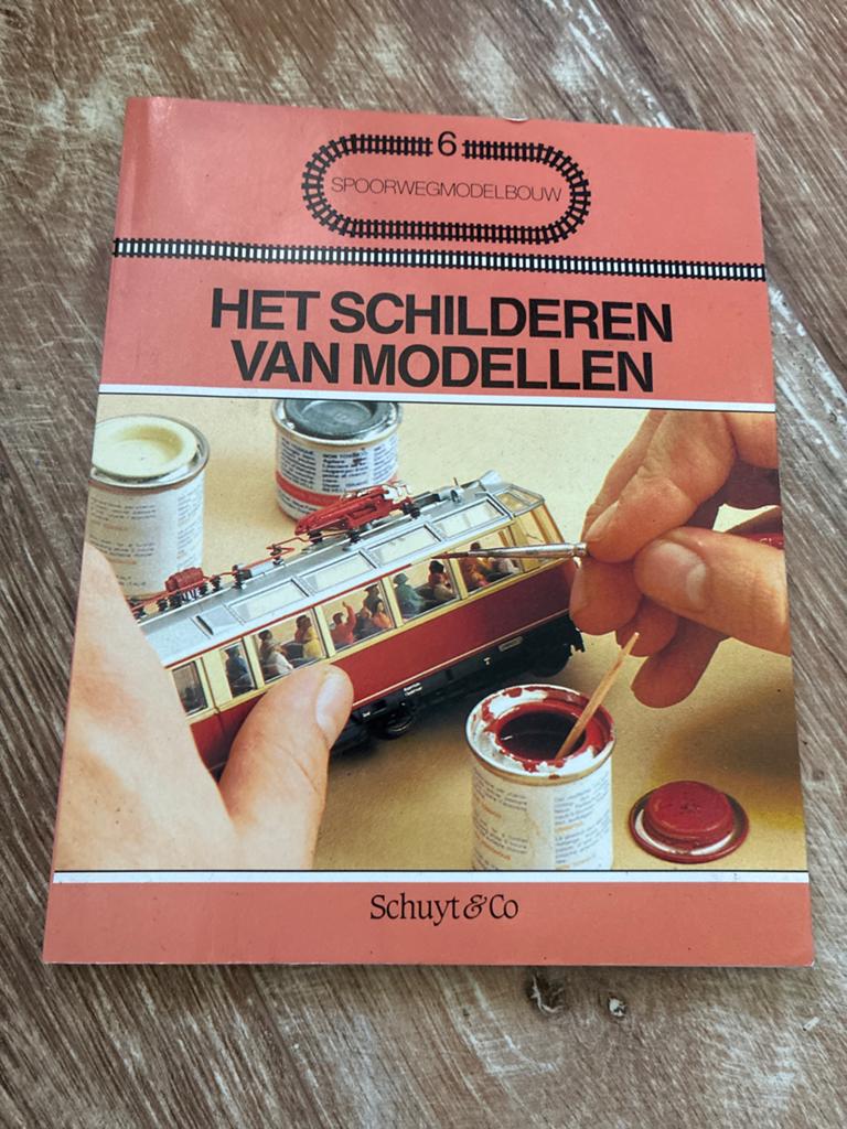 Spoorwegmodelbouw 6: Het Schilderen van Modellen, Ophalen of Verzenden, Gebruikt, Boek, Tijdschrift of Catalogus