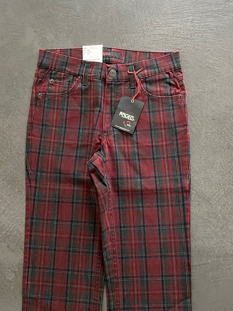 K353 Nieuw: jeans broek Angels mt 36=S Cici L30 wijn-rood, Overige kleuren, Nieuw, Ophalen of Verzenden, W28 - W29 (confectie 36)