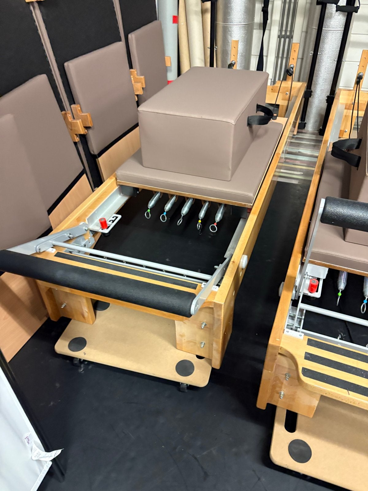 5 Reformer Banken voor Pilates - Zo goed als nieuw, Ophalen, Overige materialen, Overige typen, Armen