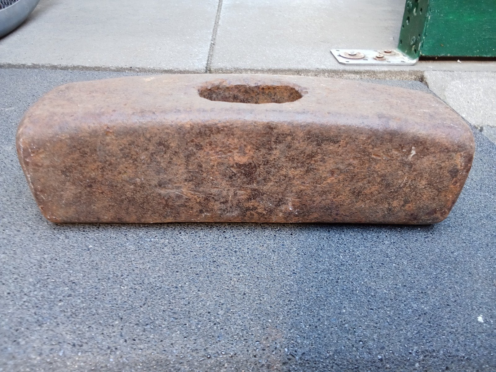 Zware mokerhamer kop - 5.5 kg, Doe-het-zelf en Verbouw, Gereedschap | Handgereedschap, Ophalen of Verzenden, Gebruikt, Hamer, Overige merken