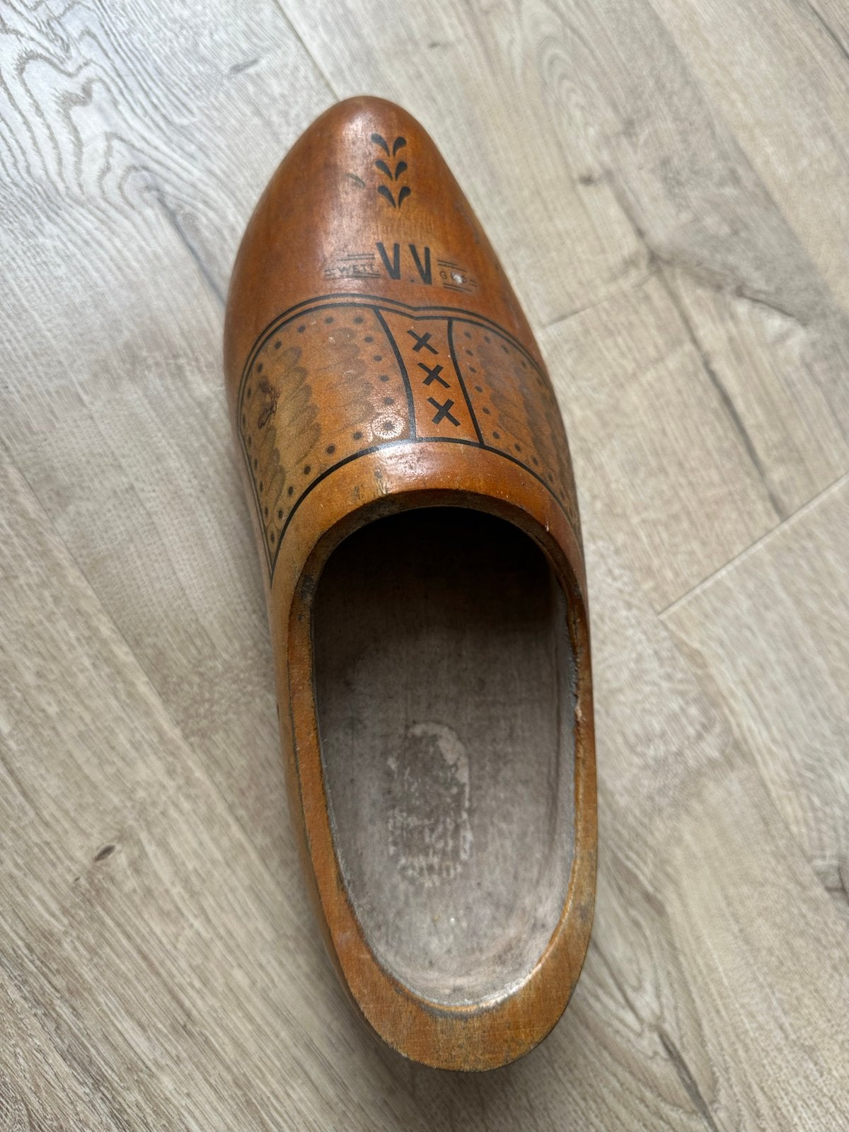 Decoratieve Houten Klomp, Ophalen