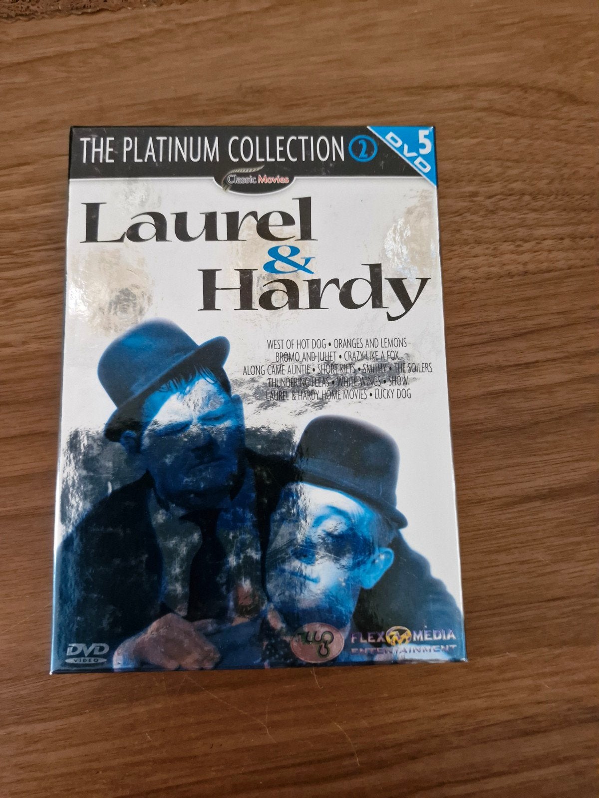 Laurel & Hardy The Platinum Collection 5 DVD Boxset, Alle leeftijden, Nederlands, Ophalen of Verzenden, Inclusief doosje