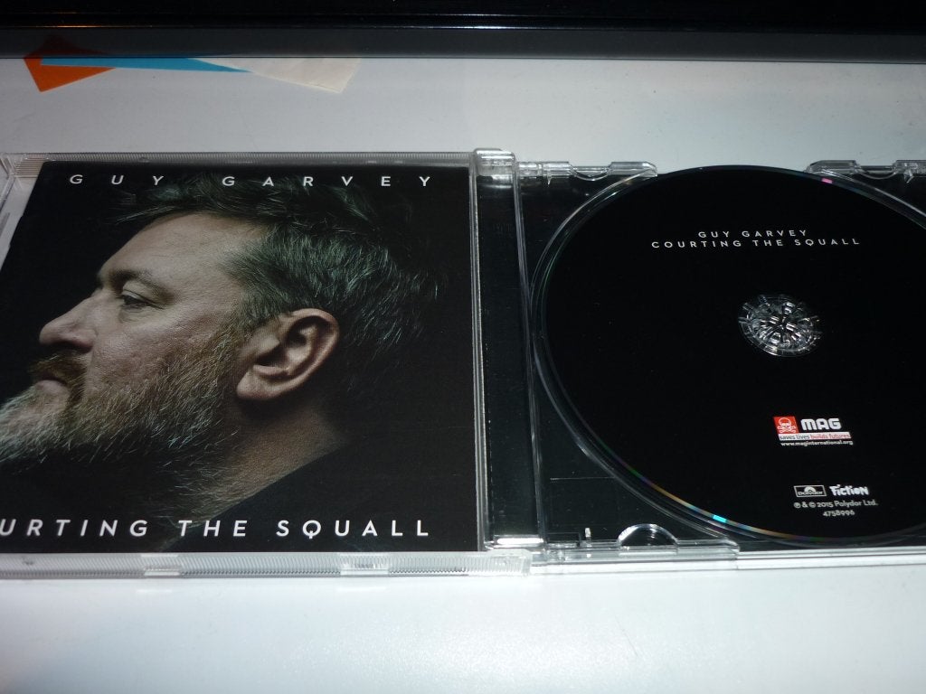 Guy Garvey - Courting The Squall CD, Overige genres, Ophalen of Verzenden, Zo goed als nieuw, Inclusief doosje