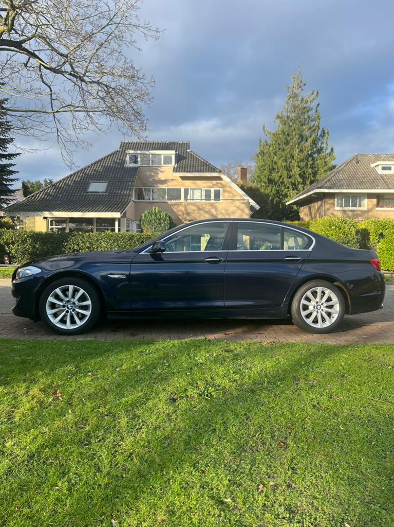 BMW 5-Serie 528I 180KW Sedan Aut8 2012 Blauw, Automaat, 2000 kg, Blauw, Particulier